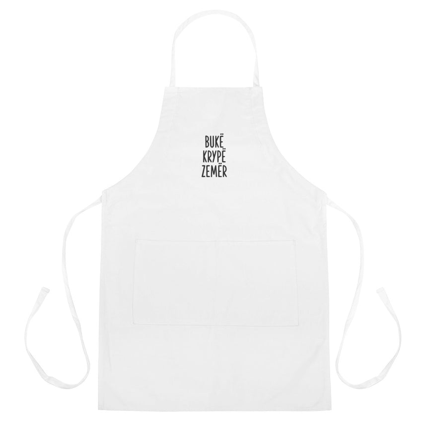 Bukë Krypë Zemër Embroidered Apron