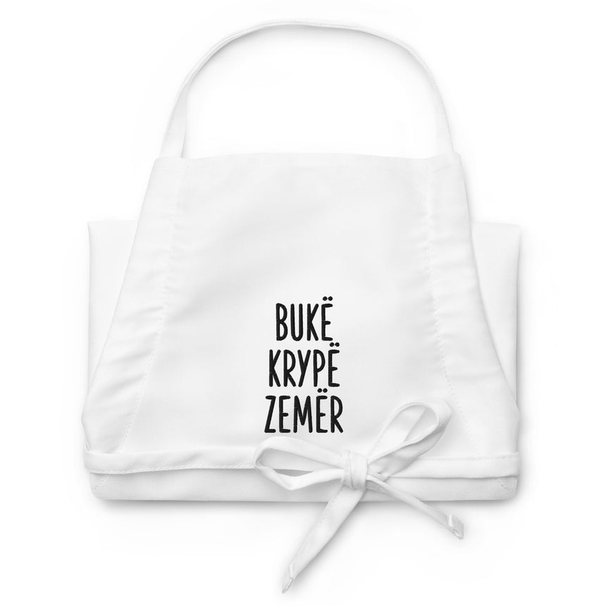 Bukë Krypë Zemër Embroidered Apron