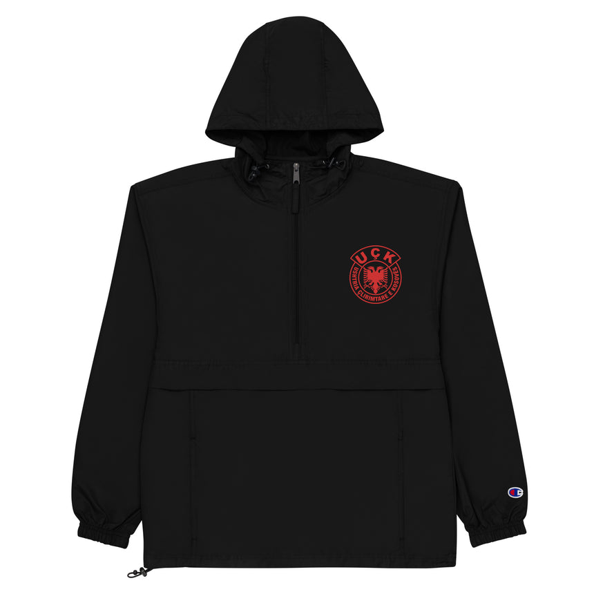 UÇK Embroidered Champion® Packable Anorak Jacket