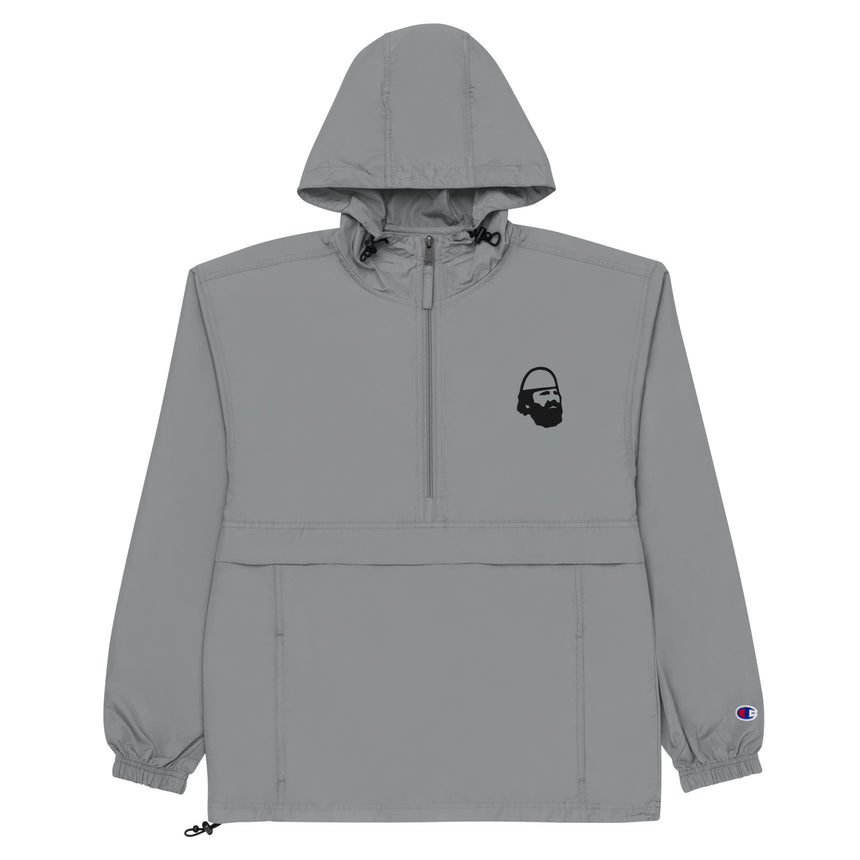 Adem Jashari Embroidered Champion® Packable Anorak Jacket