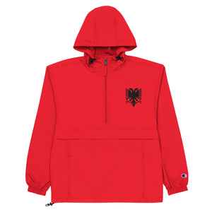 Albanian Eagle Embroidered Champion® Packable Jacket