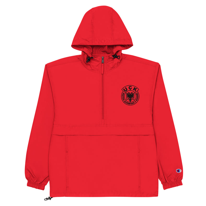 UÇK Embroidered Champion® Packable Anorak Jacket
