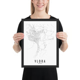 Albanian City Poster