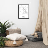 Albanian City Poster