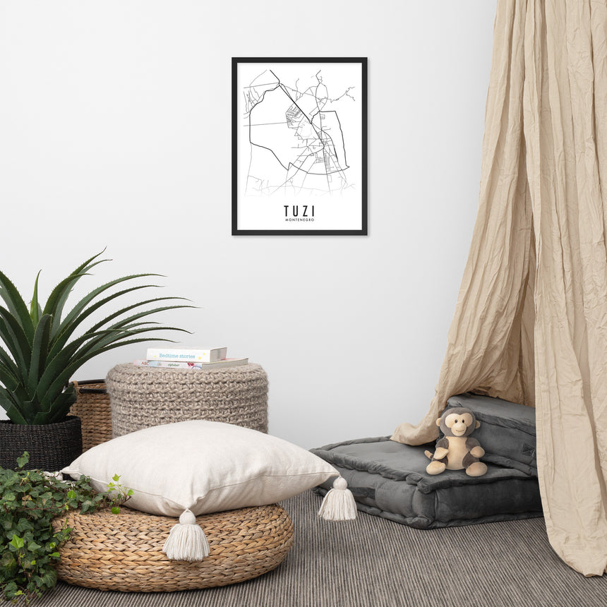 Albanian City Poster