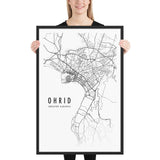 Albanian City Poster