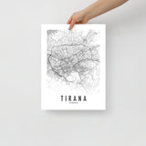 Albanian City Poster