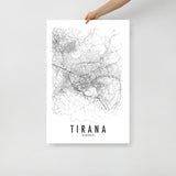 Albanian City Poster