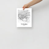 Albanian City Poster