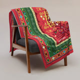 Albanian Motif Throw Blanket