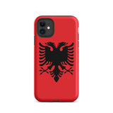 Albanian Eagle iPhone Case