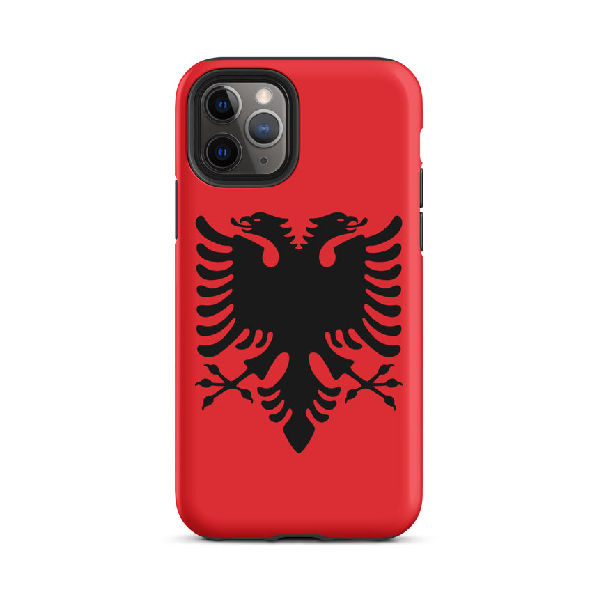 Albanian Eagle iPhone Case