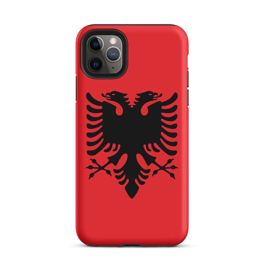 Albanian Eagle iPhone Case