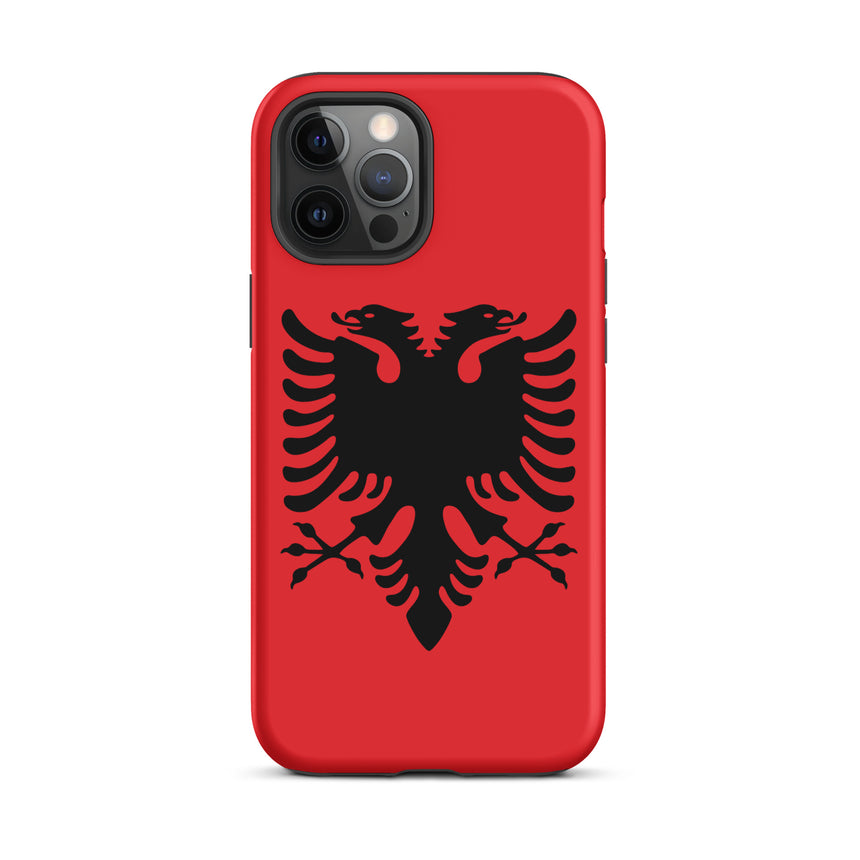 Albanian Eagle iPhone Case
