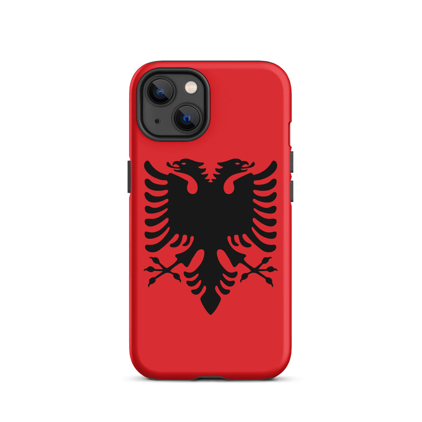 Albanian Eagle iPhone Case