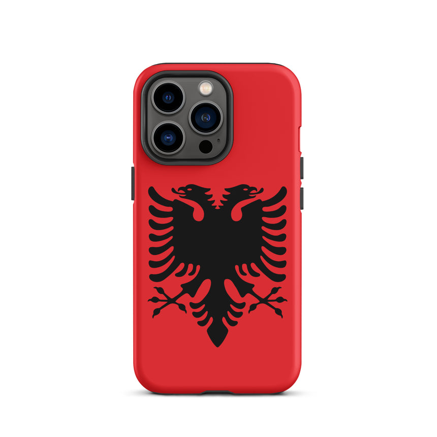 Albanian Eagle iPhone Case