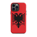 Albanian Eagle iPhone Case