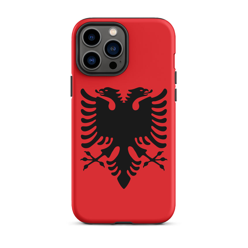 Albanian Eagle iPhone Case