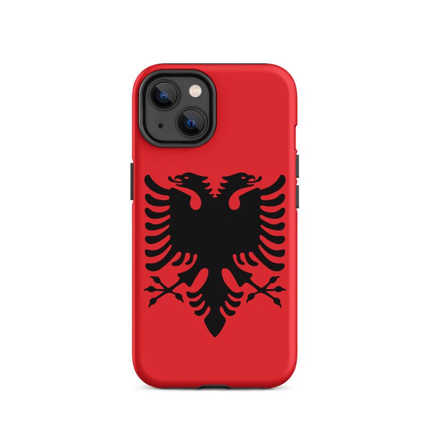 Albanian Eagle iPhone Case