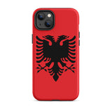 Albanian Eagle iPhone Case