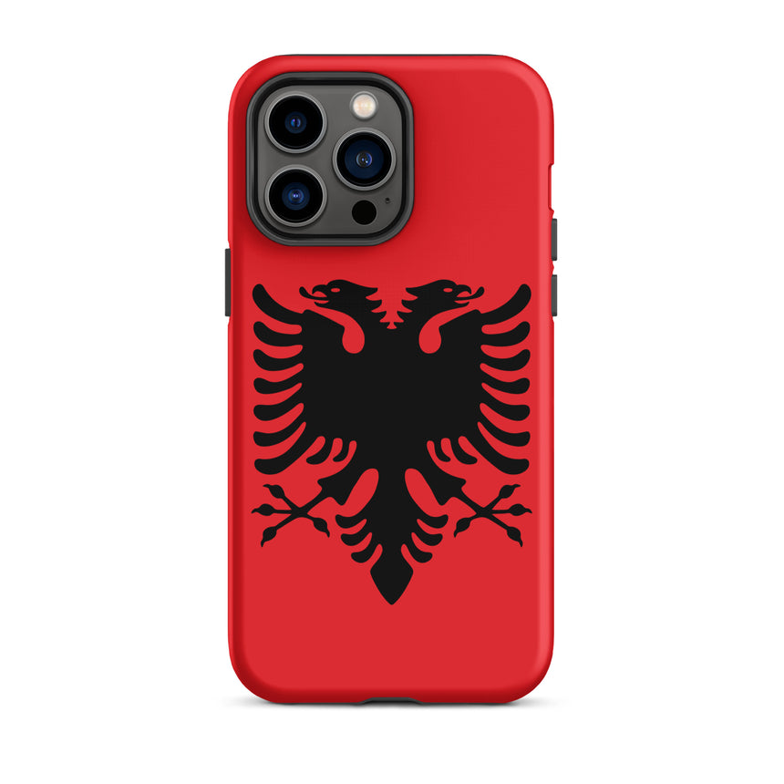 Albanian Eagle iPhone Case