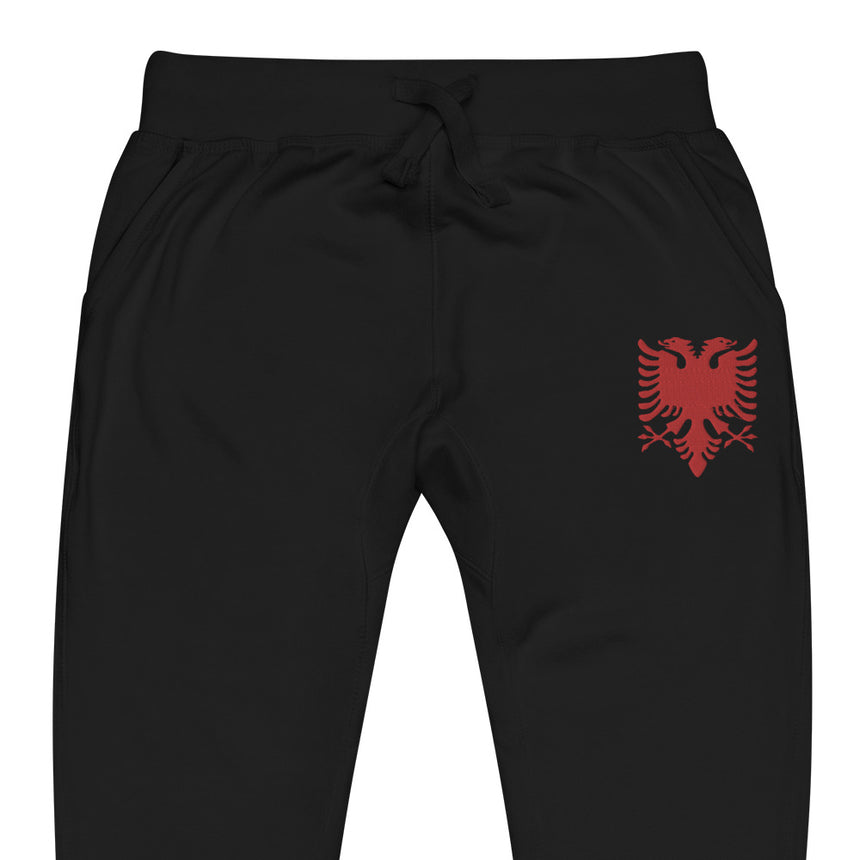 Albanian Eagle Embroidered Jogger